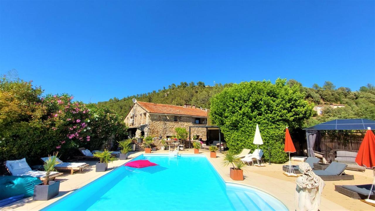 Bed and Breakfast La Bergerie Du Moulin (Adults Only) Taradeau Exteriér fotografie