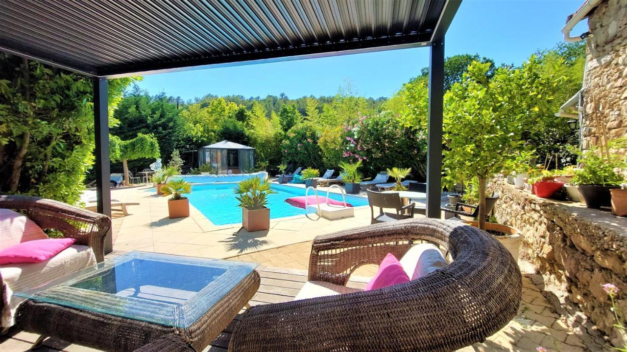 Bed and Breakfast La Bergerie Du Moulin (Adults Only) Taradeau Exteriér fotografie