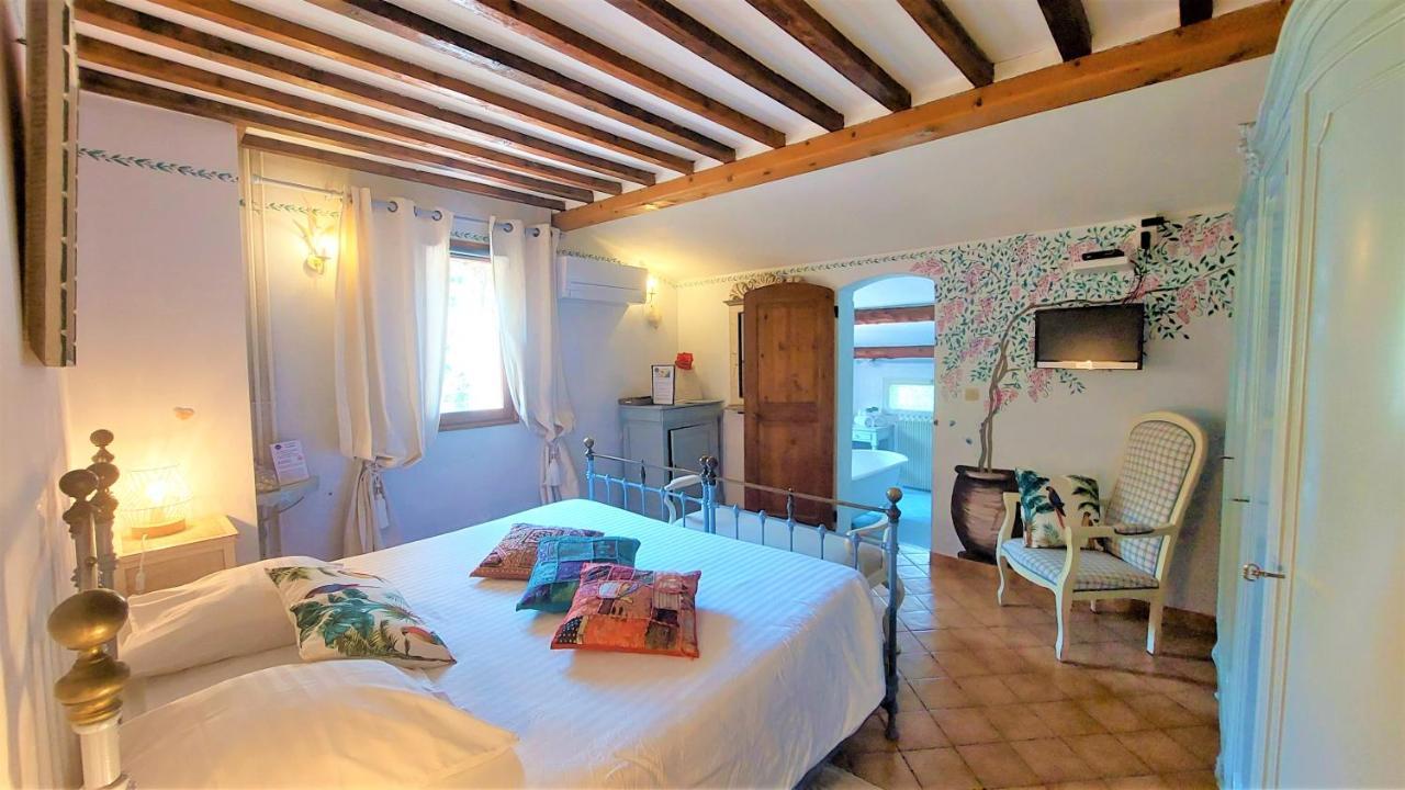 Bed and Breakfast La Bergerie Du Moulin (Adults Only) Taradeau Exteriér fotografie