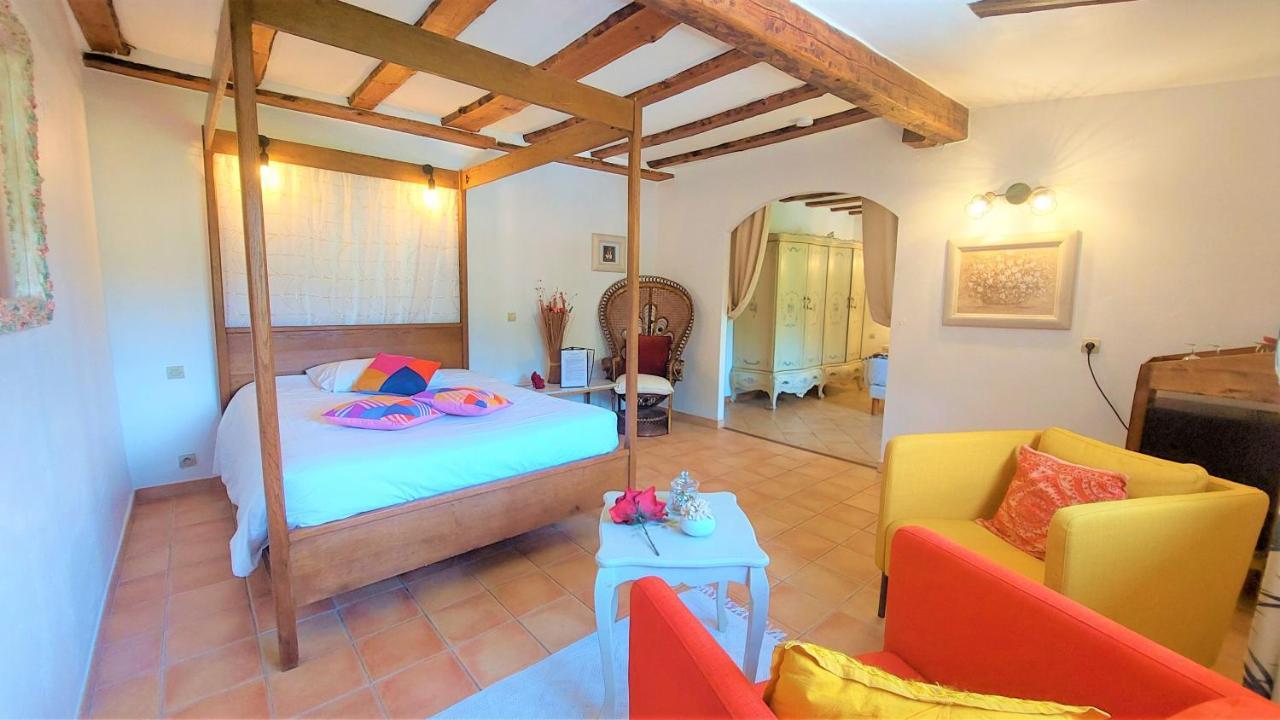Bed and Breakfast La Bergerie Du Moulin (Adults Only) Taradeau Exteriér fotografie