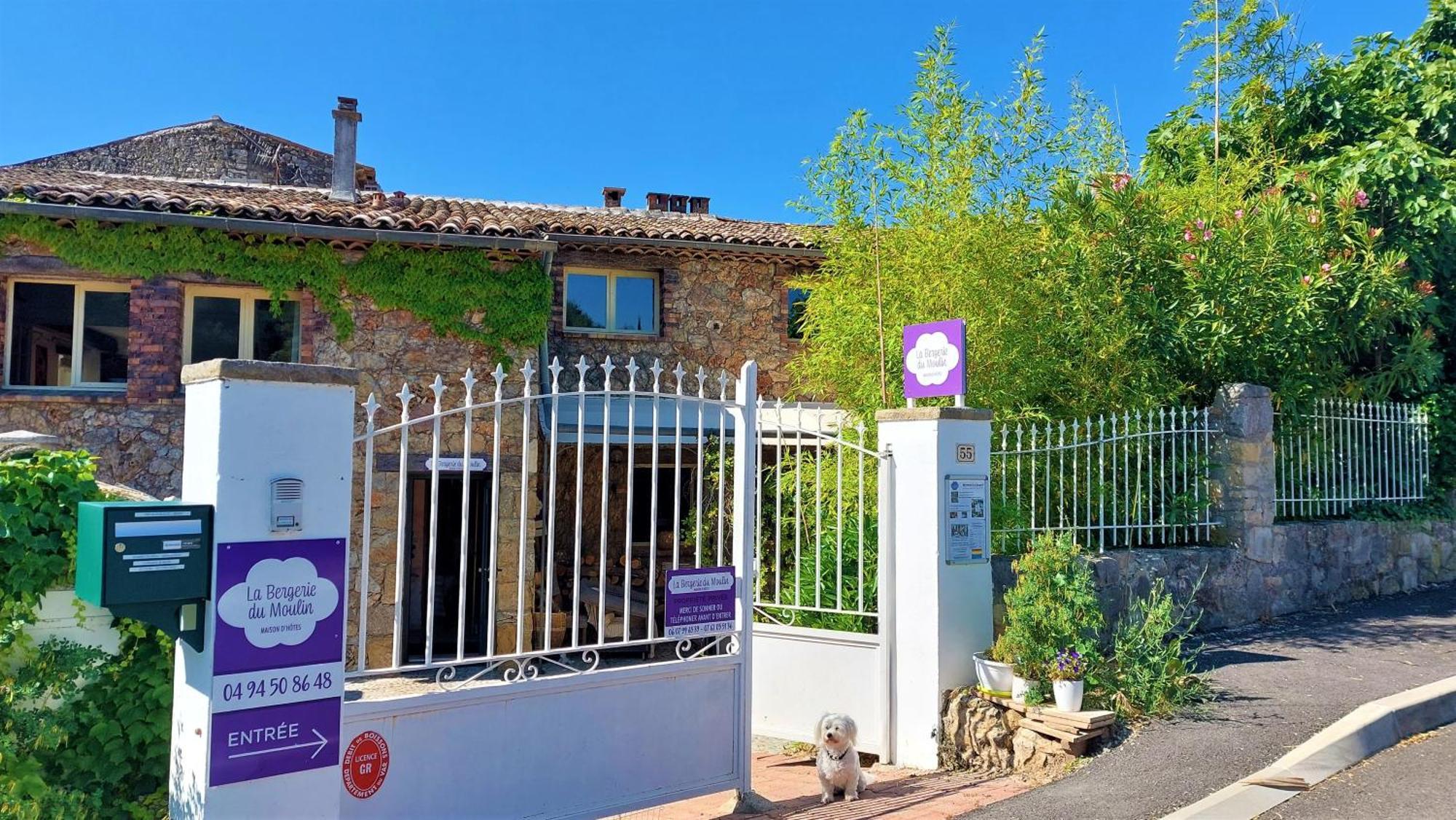 Bed and Breakfast La Bergerie Du Moulin (Adults Only) Taradeau Exteriér fotografie